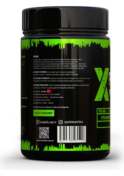 Pre-Workout 305 gr Çilek Aromalı fiyatları