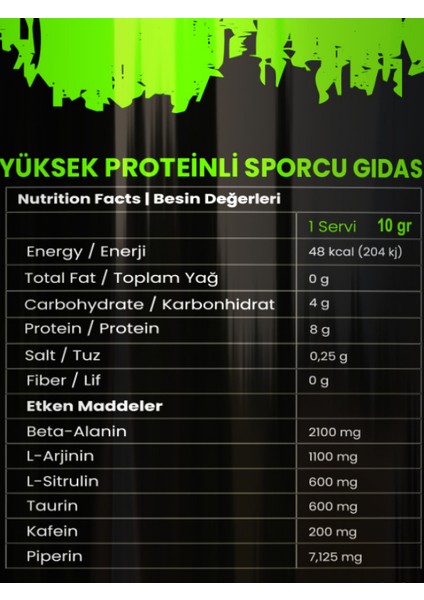 Pre-Workout 305 gr Çilek Aromalı indirimleri