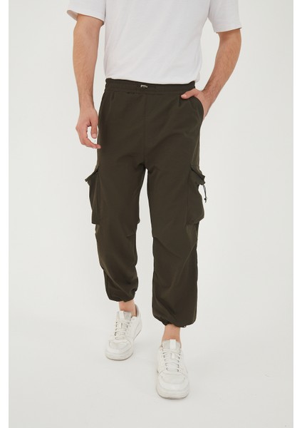 CAMP550 Outdoor Tactical Kargo Cepli Ayarlanabilir Paçalı Oversize Erkek Jogger Yürüyüş Pantolonu