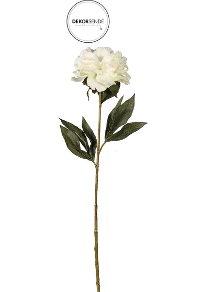 Yapay Şakayık Dalı Krem 68 cm