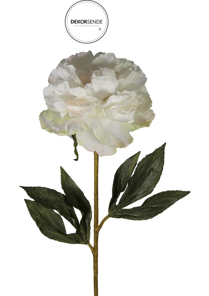 Yapay Şakayık Dalı Krem 68 cm