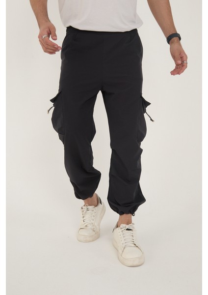 CAMP550 Outdoor Tactical Kargo Cepli Ayarlanabilir Paçalı Oversize Erkek Jogger Yürüyüş Pantolonu