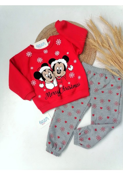 Minie& Mickey Yeni Yıl Temalı Çocuk Takım 3 Yaş