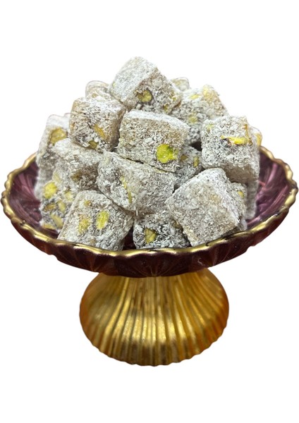 Çifte Kavrulmuş Antep Fıstıklı Hindistan Cevizli Lokum 1 kg fiyatları