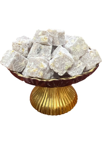 Çifte Kavrulmuş Antep Fıstıklı Pudra Şekerli Lokum 500 gr fiyatları