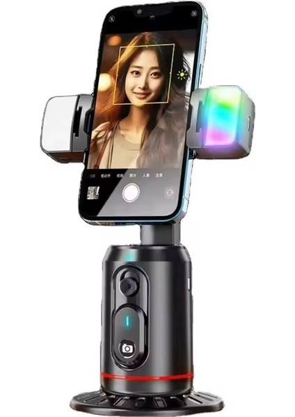 Yapay Zeka Destekli Akıllı Telefon Gimbal Stabilizatörü Tripod