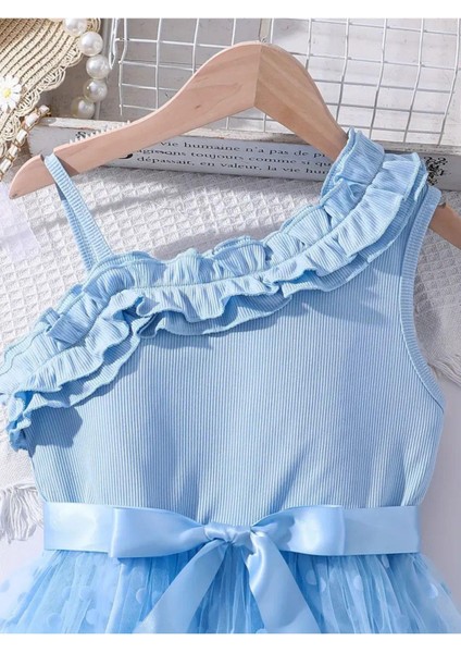 Varas Askılı Elbise - Mezuniyet Elbisesi - Kız Çocuk Abiye Gösteri Elbisesi modelleri