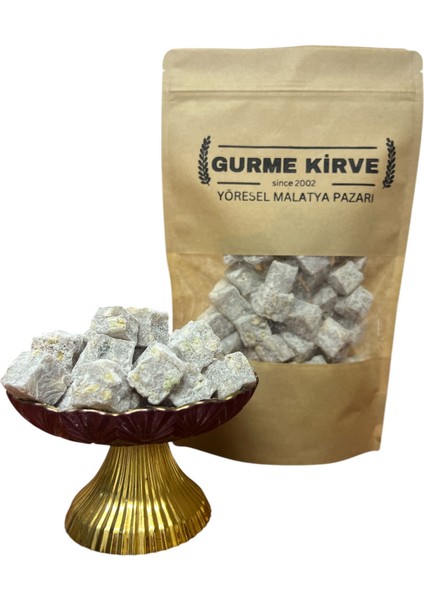 Çifte Kavrulmuş Antep Fıstıklı Pudra Şekerli Lokum 1 kg