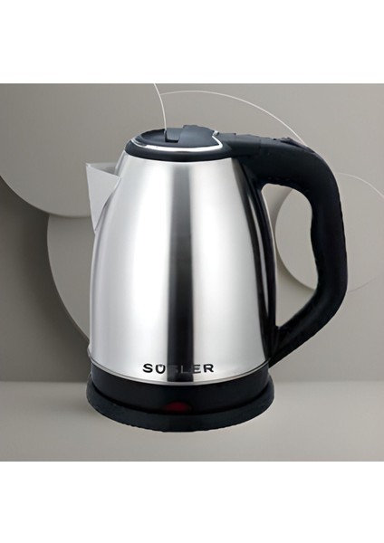 Spring 1.8 Litre Paslanmaz Çelik Su Isıtıcısı Kettle 2000 W