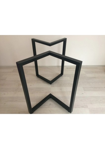 Ofis Toplantı Yemek Masası Ayağı Siyah Renk 1 Takım fiyatları
