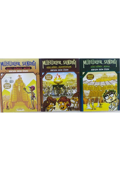 Mühürler Sandığı 2-3-4 Kitaplar 3 Kitap Set