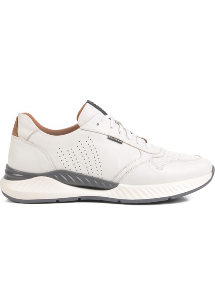 Beyaz Hakiki Deri Erkek Sneaker 758803 M modelleri