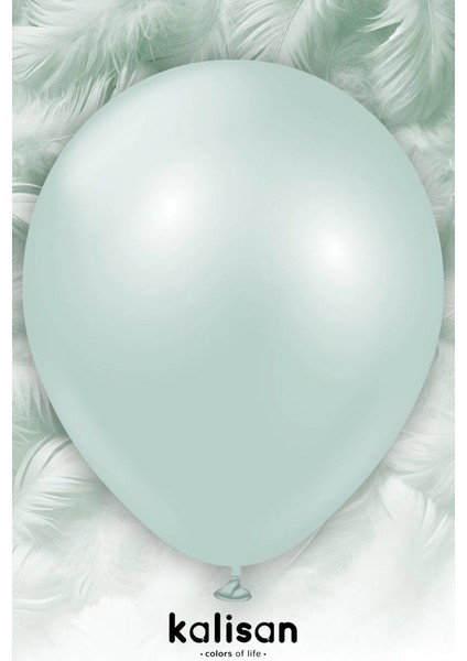 Aura Collection Ice Mint Balon (Buzlu Nane) - 12 Inç - 10 Adet