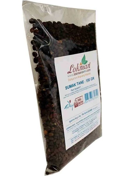 Sumak Tane Doğal 100 gr Paket