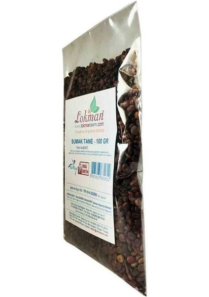 Sumak Tane Doğal 100 gr Paket