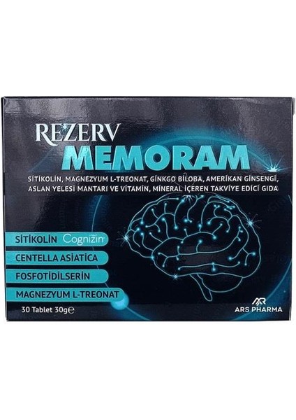 Rezerv Memoram 30 Tablet