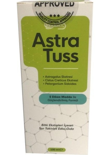 Astra Tuss 100 ml Sıvı Takviye Edici Gıda
