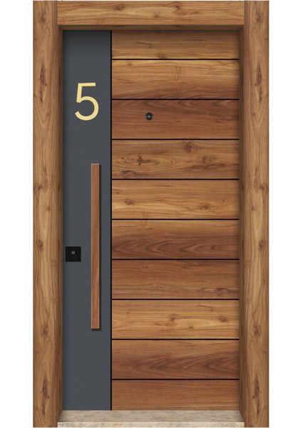 Kapı Daire Numarası 1 mm Gold Ayna Pleksi Yapışkanlı No - 1 Bir fiyatları