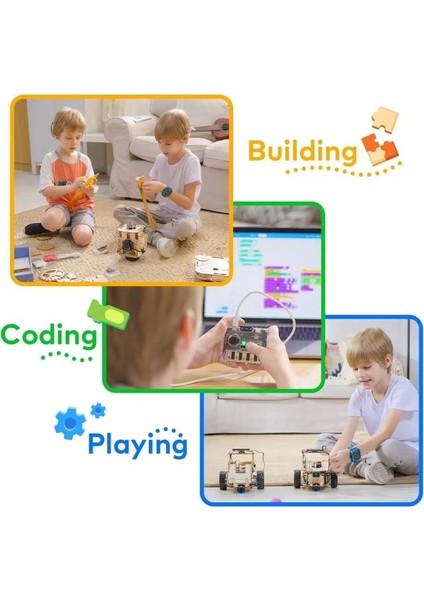 Nextmaker 3'ü 1 Arada Kodlama Kiti Seviye2/kutu1-Kutu6