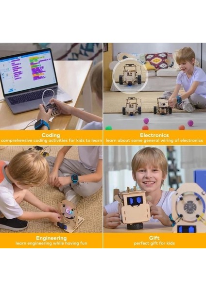 Nextmaker 3'ü 1 Arada Kodlama Kiti Seviye2/kutu1-Kutu6