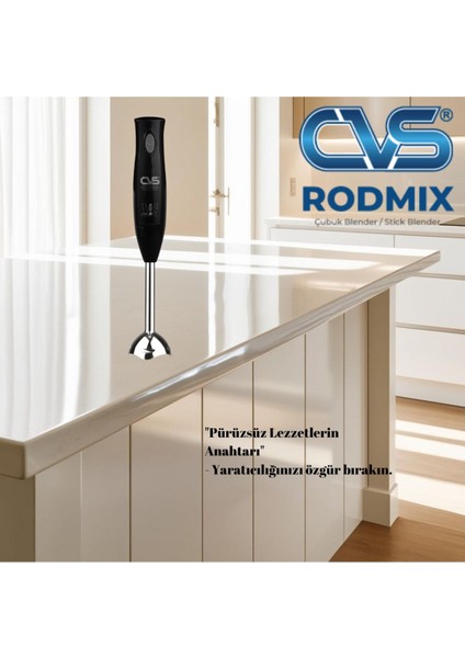 Dn 1251 Rodmix Çubuk Blender - Siyah 400 Watt