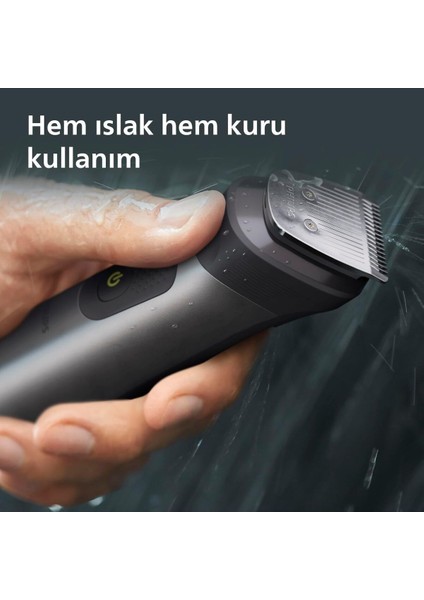 13'ü 1 Arada Erkek Bakım Seti - Yüz/saç/vücut (Islak/kuru Kullanım) Hassas Bölge