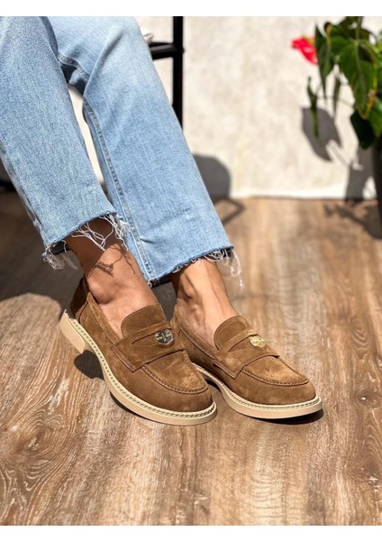 Lydia Deri Taba Kadın Loafer fiyatları
