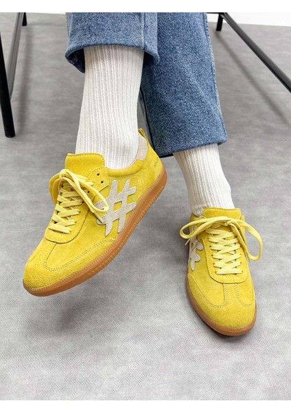 Velos Deri Kadın Sarı Spor Ayakkabı fiyatları