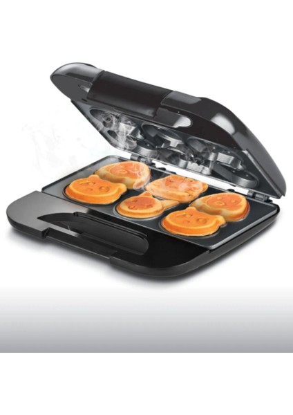 KSM-2405K Elektrikli Çocuk Waffle Makinesi Siyah
