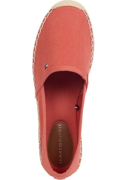 Flag Canvas Espadrılle Turuncu Kadın Espadril