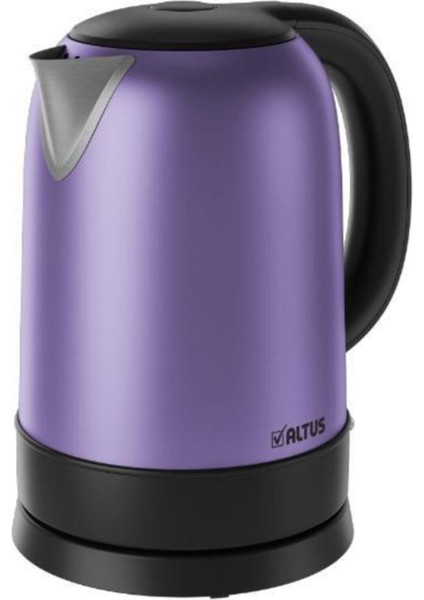 Paslanmaz Çelik AL-728 M (Inox-Mor) Kettle 220 - 240 V 1 - 2 L Resmi Distribütör Garantili C Mor 2