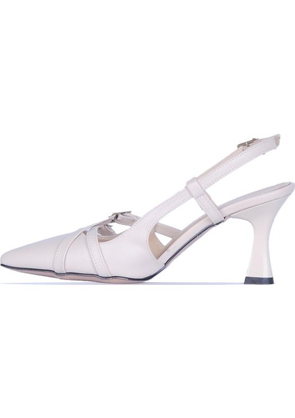 BY12 Ayışığı Cilt 8cm Kadın Topuklu Ayakkabı fiyatları