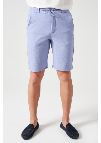 Erkek Indigo Beli Yarım Lastikli Gold Şort fiyatları
