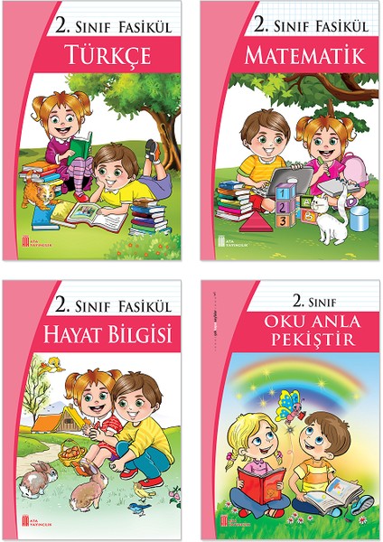 2.sınıf Fasikül Set (Konu Anlatımlı)-(Türkçe-Matematik-Hayat Bilgisi-Oku Anla Pekiştir)
