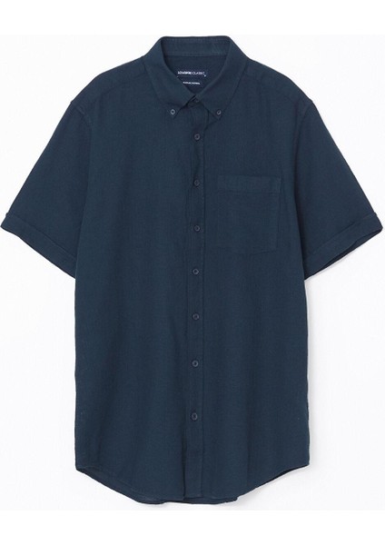 Lcwaıkıkı Classic Regular Fit Kısa Kollu Poplin Erkek Gömlek (S5) fırsatları