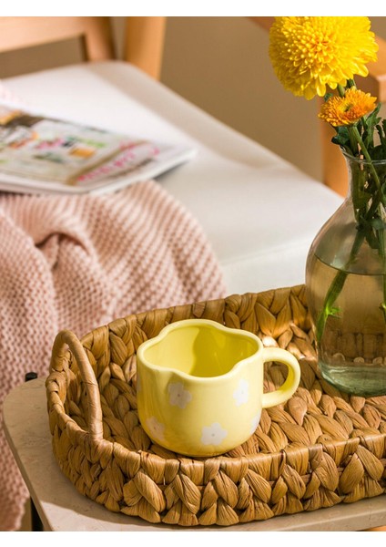 Lcw Home Çiçek Baskılı Seramik Kupa 300 ml (S5)