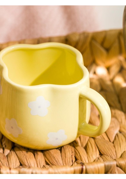 Lcw Home Çiçek Baskılı Seramik Kupa 300 ml (S5)