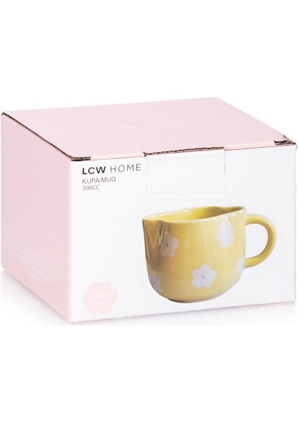 Lcw Home Çiçek Baskılı Seramik Kupa 300 ml (S5)