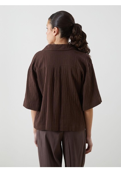 Lcw Vision Dokulu Kadın Gömlek (S5) fırsatları