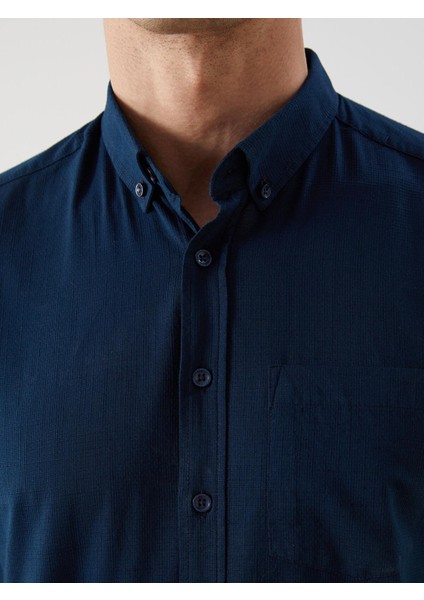 Lcwaıkıkı Classic Regular Fit Kısa Kollu Armürlü Erkek Gömlek (S5) modelleri