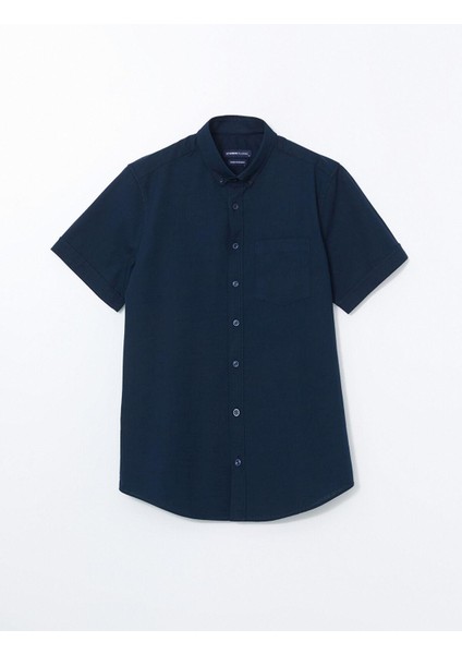 Lcwaıkıkı Classic Regular Fit Kısa Kollu Armürlü Erkek Gömlek (S5) indirimleri
