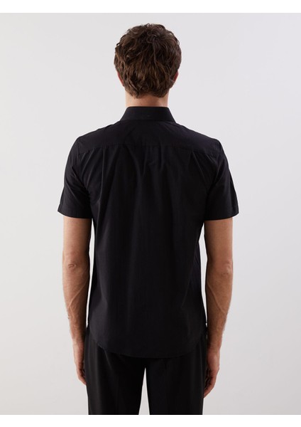 Lcwaıkıkı Formal Regular Fit Kısa Kollu Poplin Erkek Gömlek (S5) fırsatları