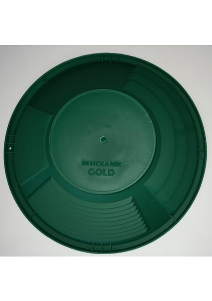 In Mekanik Gold Pan Altın Eleme Tavası Yeşil Renk Lanır