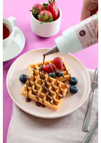 Sütlü Sos 330 Gr Glutensiz Waffle Krep Pankek Tatlı Dondurma Pasta Sosu modelleri