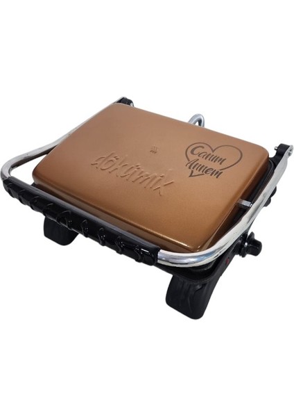 Anneler Günü’ne Özel Sıcacık Bir Hediye Dökümix Tost Kaplamasız Demir Döküm Makinası Fırça Hediyeli