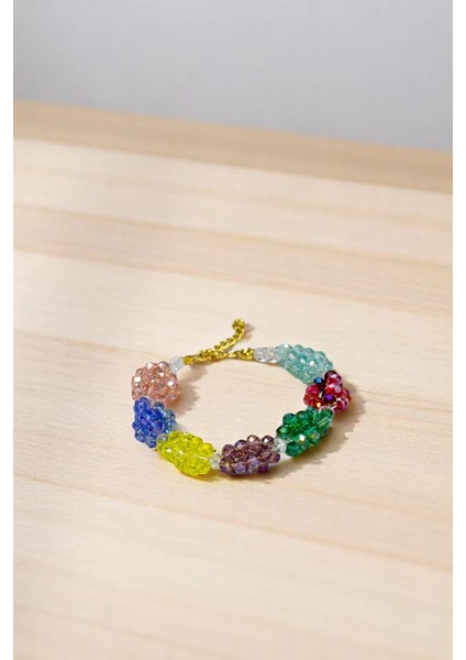 7 Renkli Doğal Taşlı Bileklik