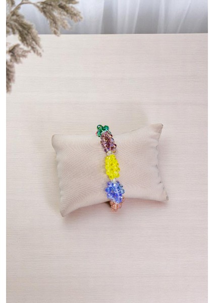 7 Renkli Doğal Taşlı Bileklik fiyatları