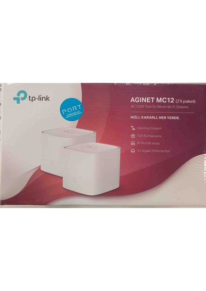Agınet MC12 ( 2'li Paket)