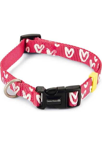 Köpek Tasması, Pembe, 35-50CM, 20MM