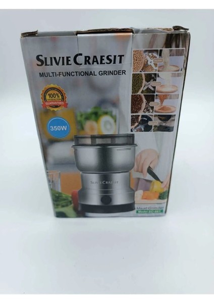 350WATT 4 Bıçaklı Silver Crest Paslanmaz Çelik Kahve ve Baharat Öğütücü modelleri